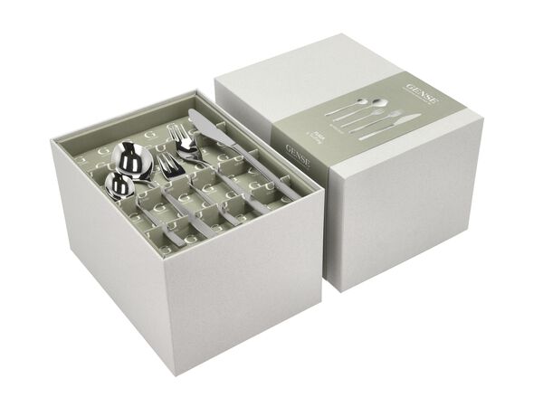 Bestikksett Fuga 60 deler Matt/Blankt stål
