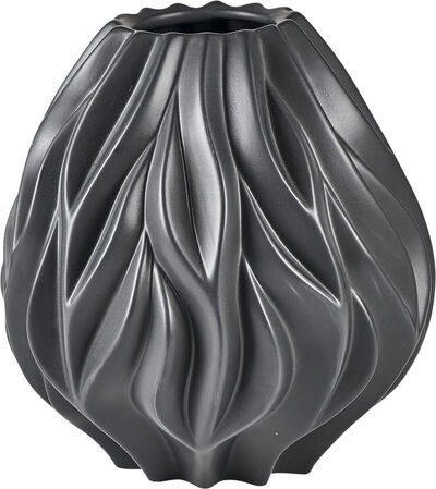 Morsø Flame Vase 23 cm Svart