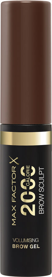 MAX FACTOR 2000 Calorie Volumizing Brow Gel Black Black Brown