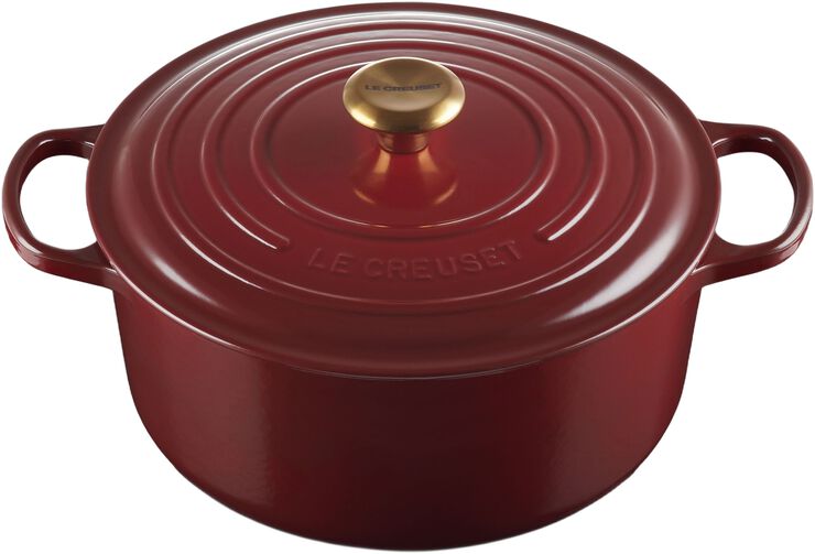 Rund st�bejernsgryde 6,7L Garnet