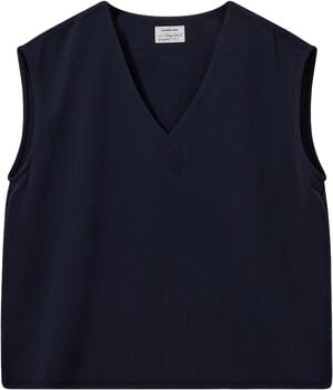 Cazandra Boxy V-Neck