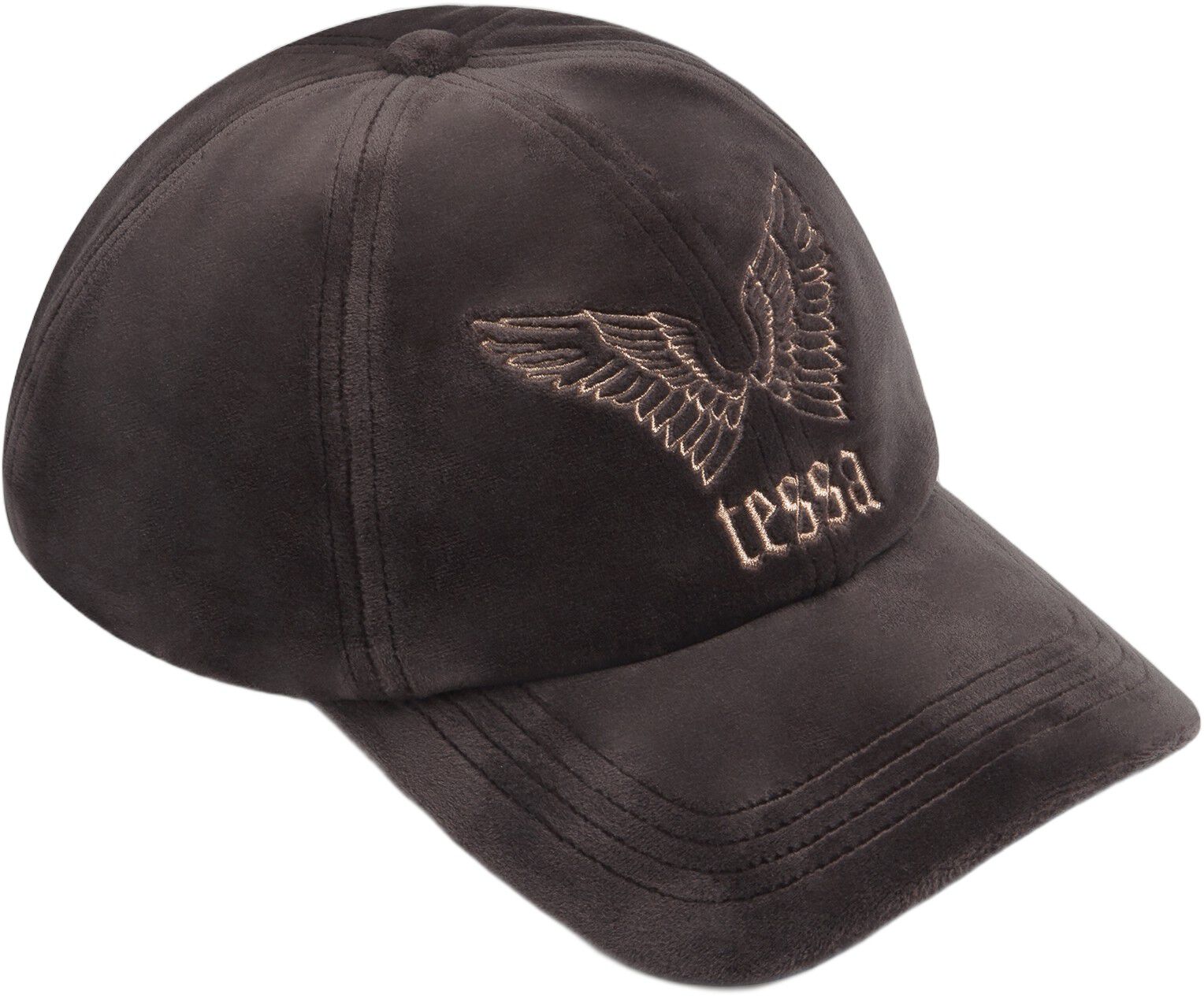 Tessa x Juicy - kasket m. broderet vingemotiv