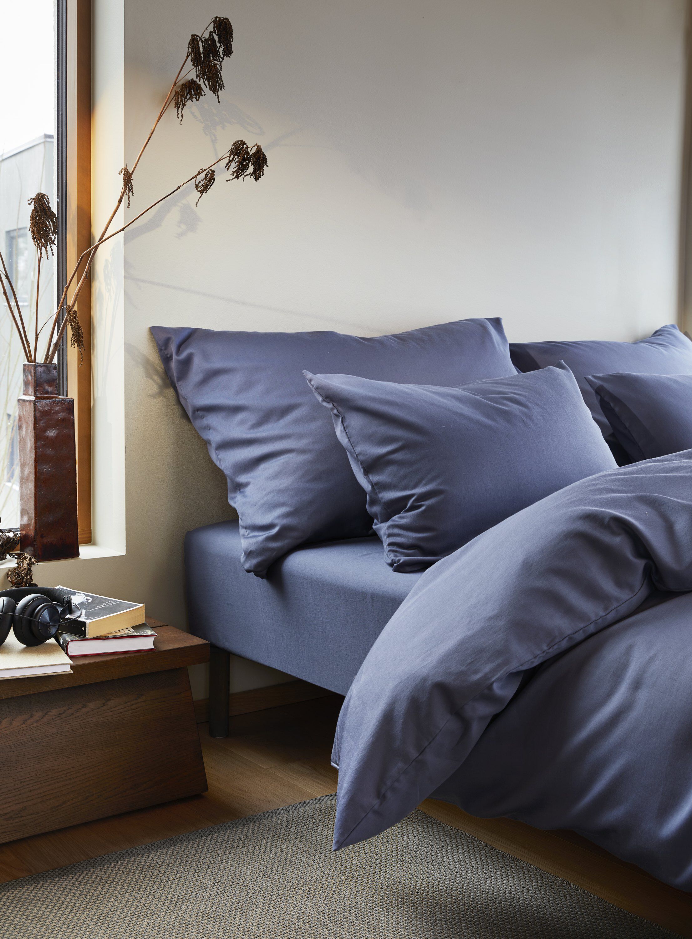 Harmoni stonewashed pudebetr&aelig;k denimbl&aring;