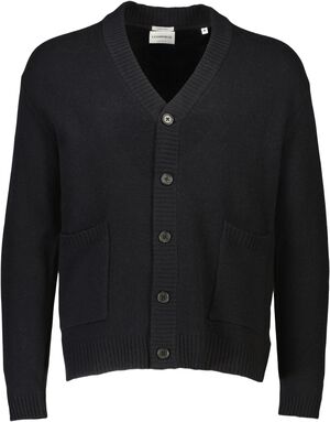 Lambswool button cardigan