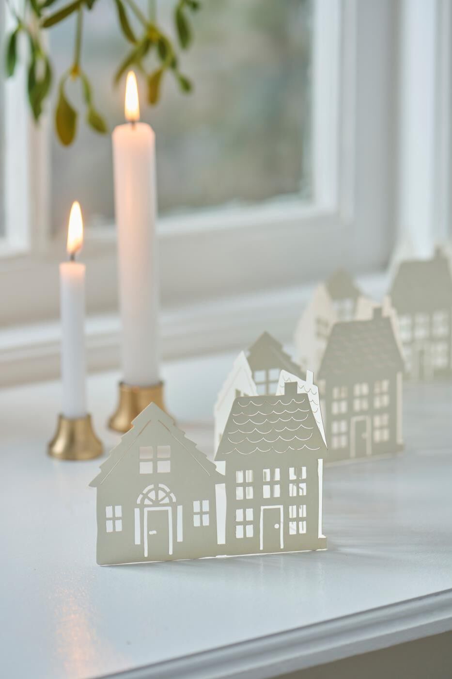 Julebordpynt huse kan st&aring; selv