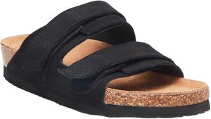 RHColina Leather Suede Strap Sandal