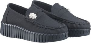 Tulip Penny Loafer Wedge