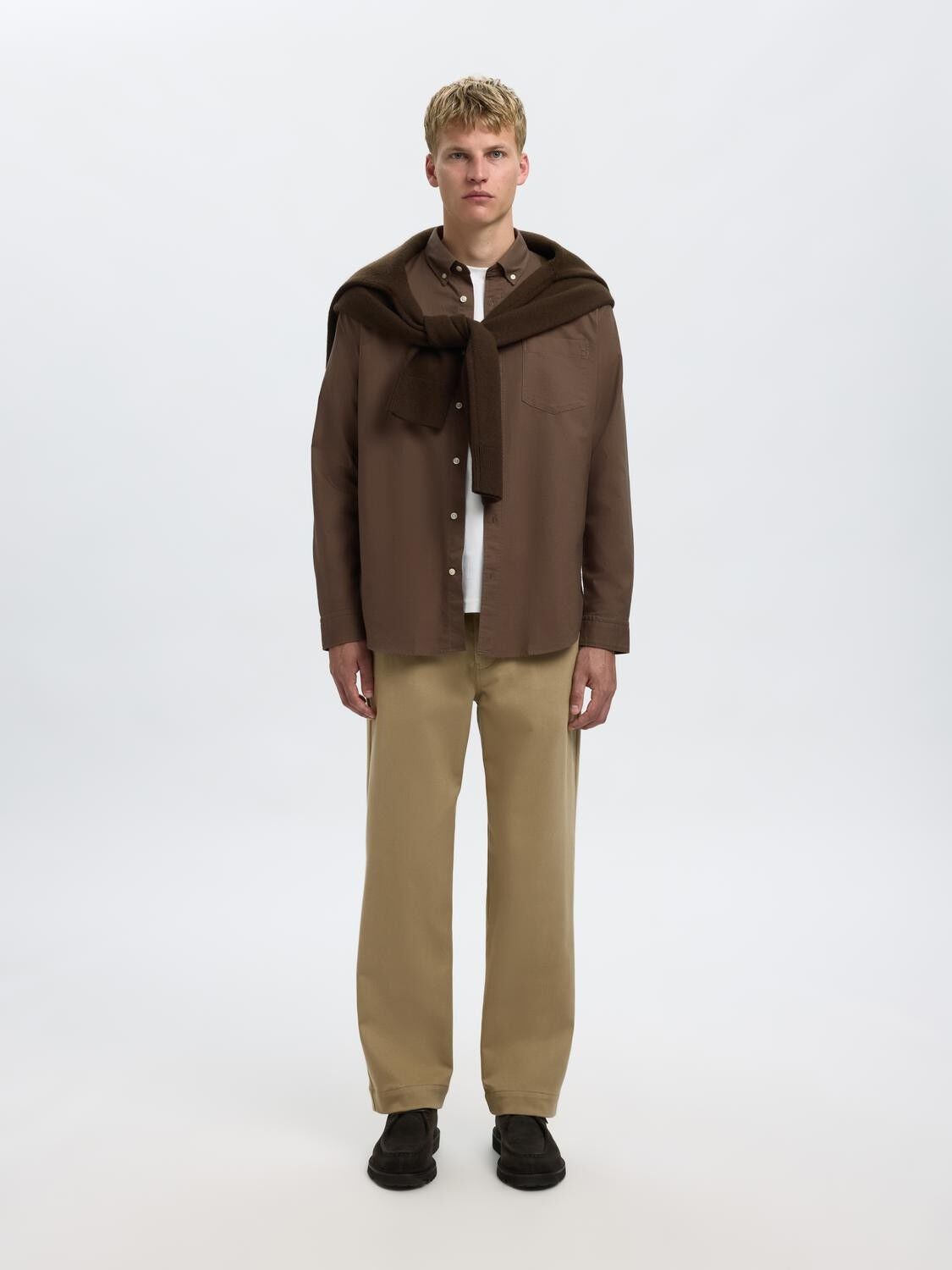 SLHREGRICK-OX SHIRT LS NOOS