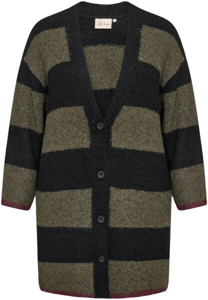 Curvy WA-JOLIE 2 Cardigan M&oslash;rk sand