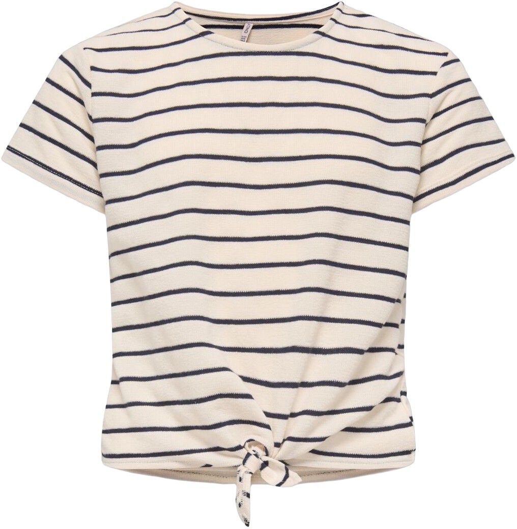Kogjana Ss Striped Knot Top Jrs