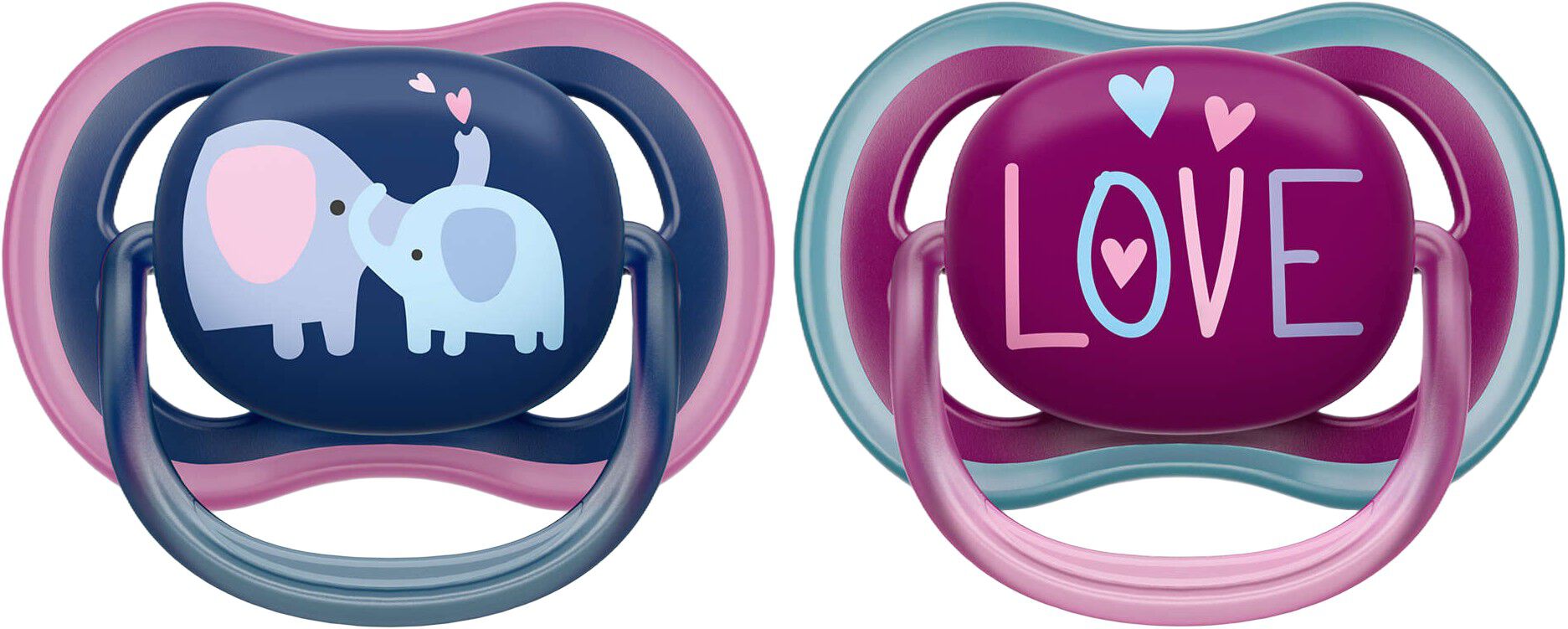 Philips Avent Ultra air sut - Pakke med2 - 18m+ girl