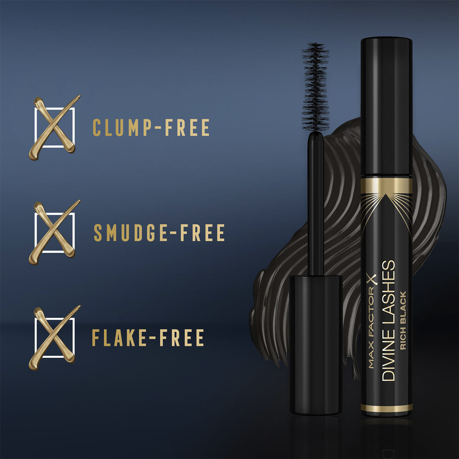 Max Factor Divine Lashes Mascara, 001 Black, 8 ml