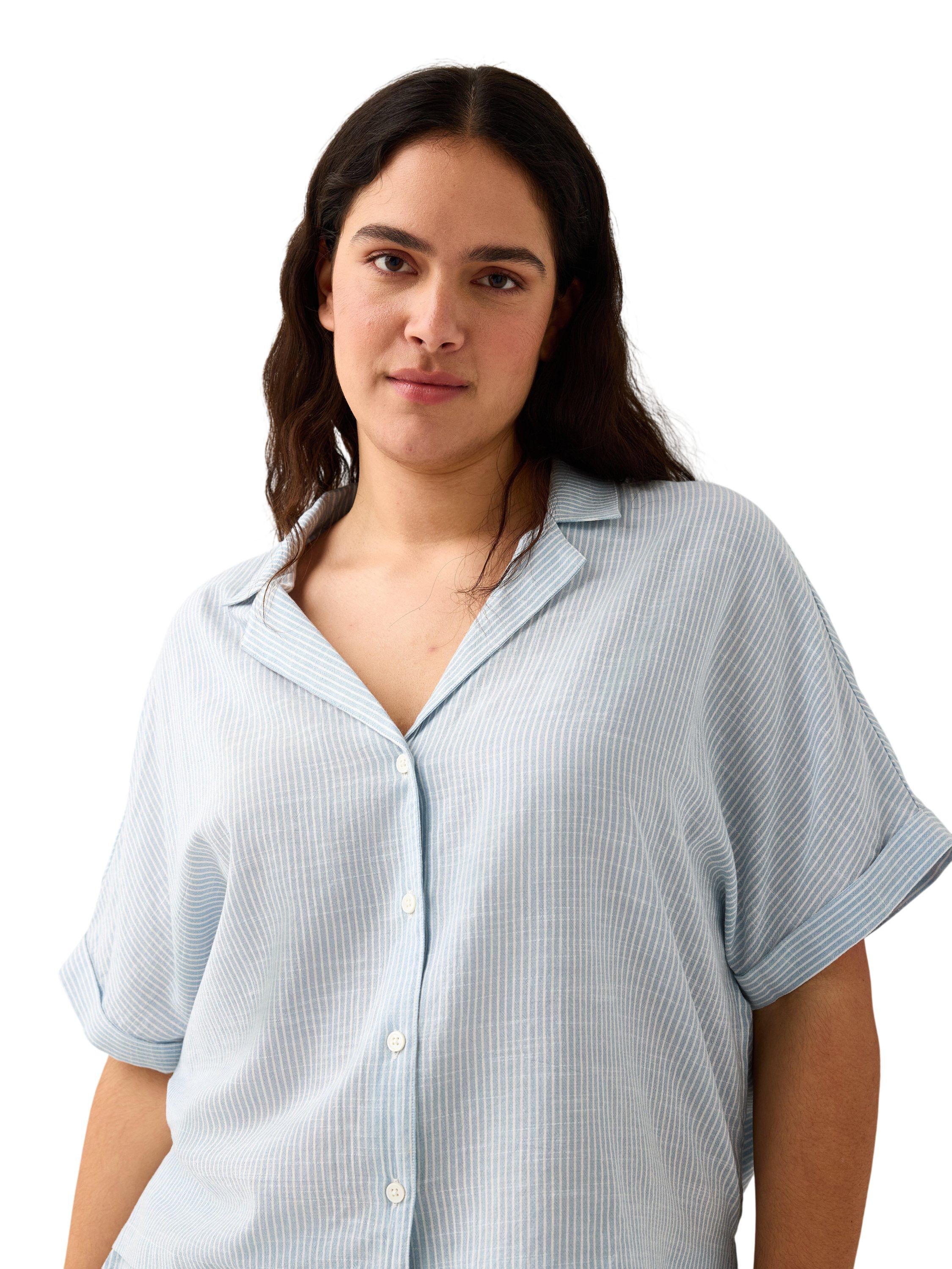 Comfy pyjama set in cotton blend wi
