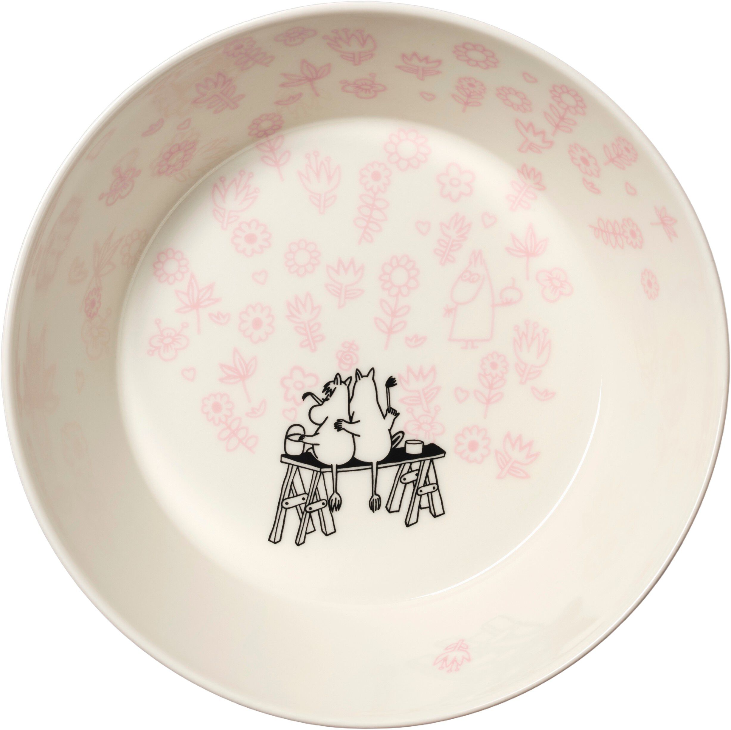 Moomin serving bowl 23cm Love 30