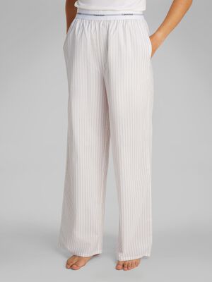 LOGO WB POPLIN PANT