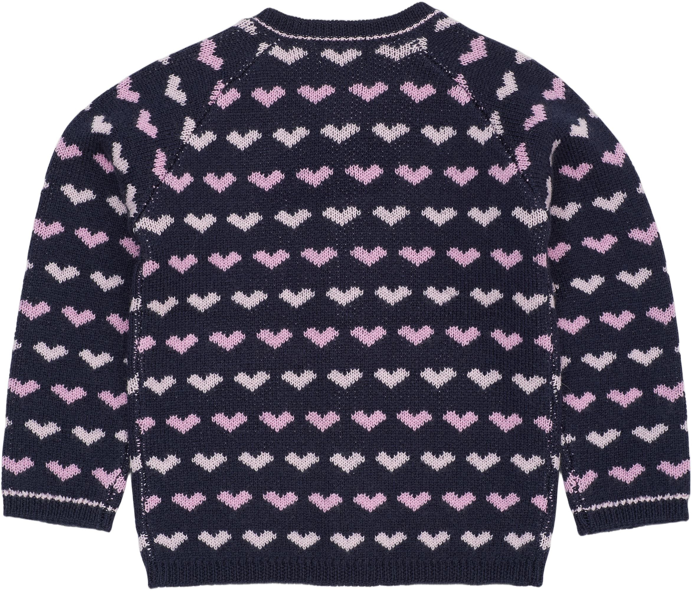 MERINO HEART CARDIGAN