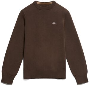 Shield Cotton Crew Neck Sweater