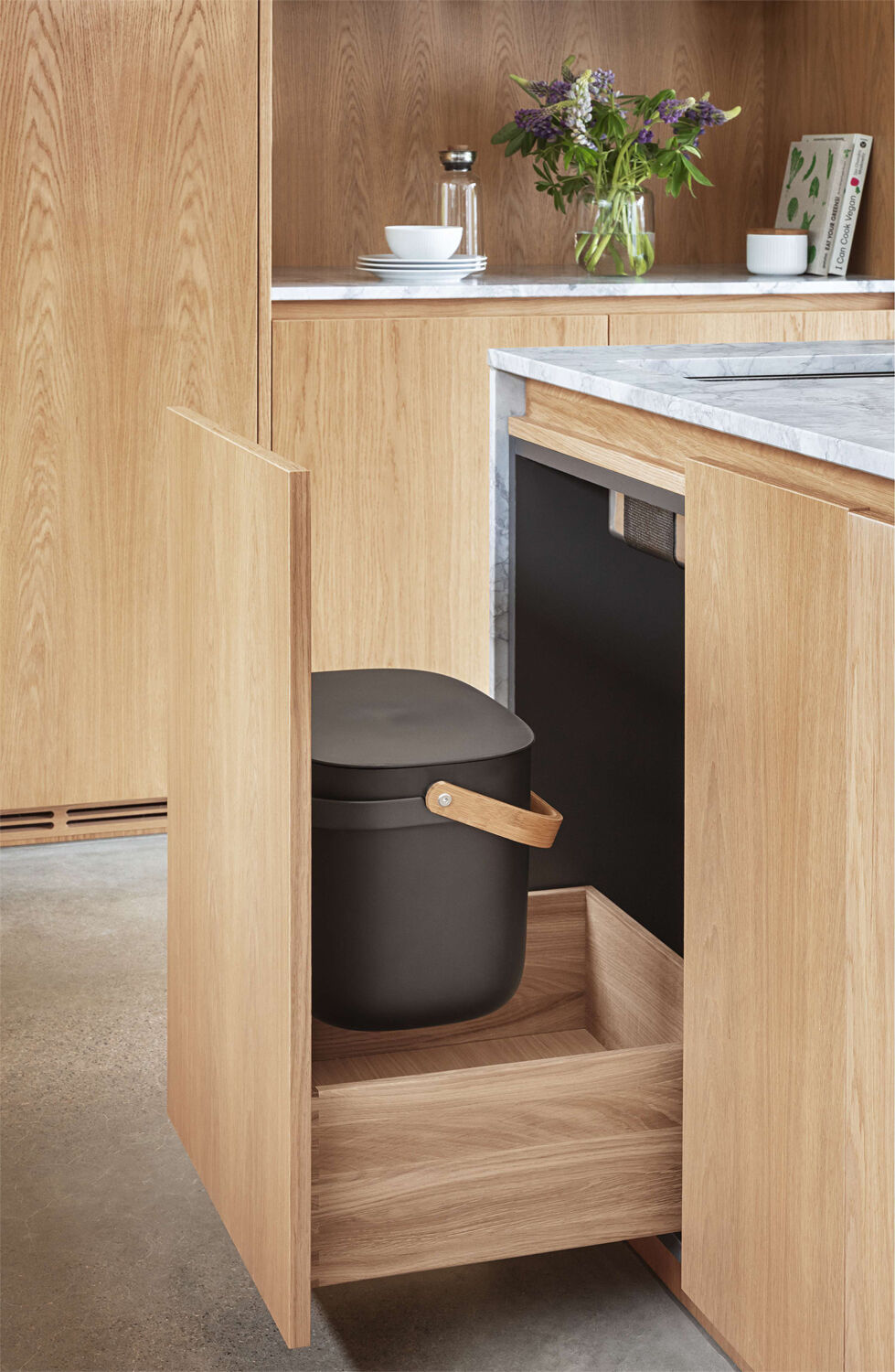 Reflect V&aelig;gbeslag til affaldssorteringsspand 6 l