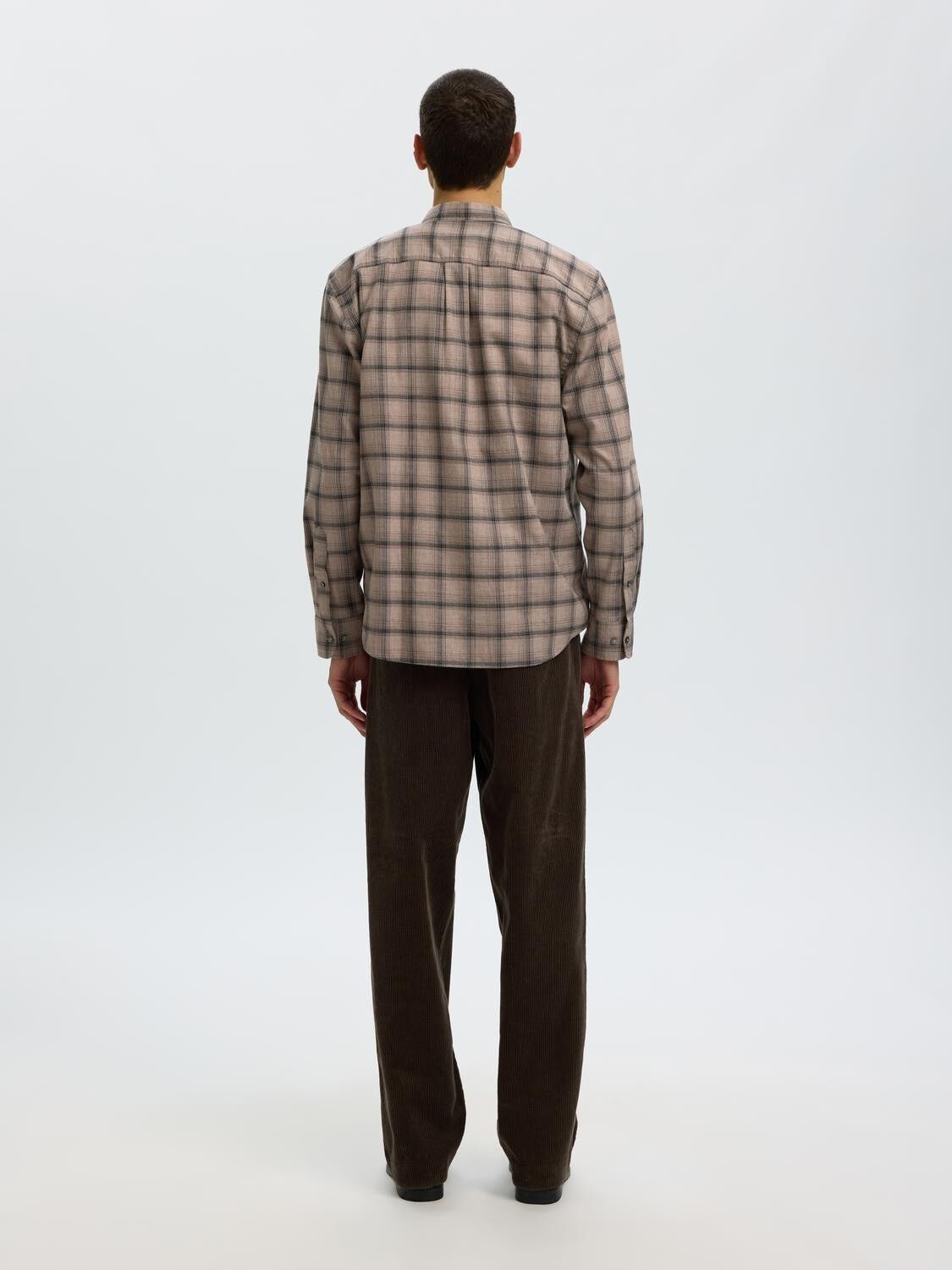Slmcole-Jay Reg Melange Ls Shirt Noos