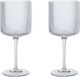 Ripple Red Wine Glasses - Set of 2