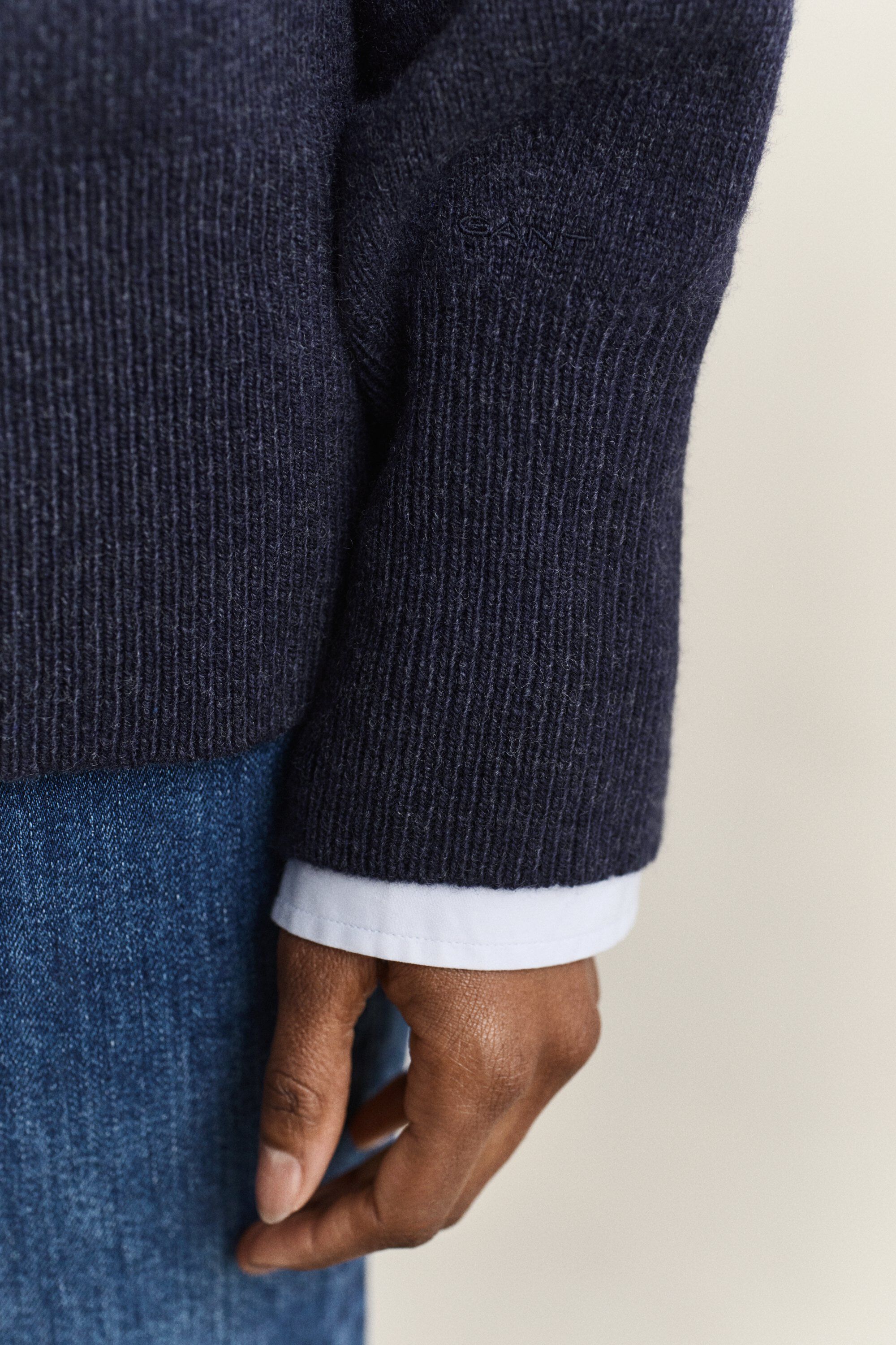 WOOL CASHMERE C-NECK