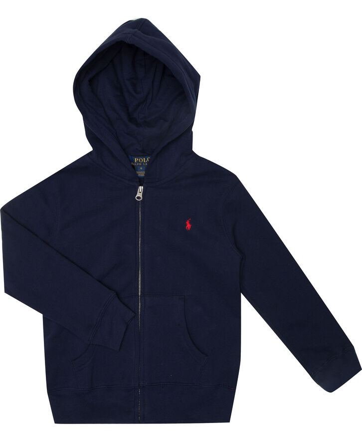 Cotton-Blend-Fleece Hoodie