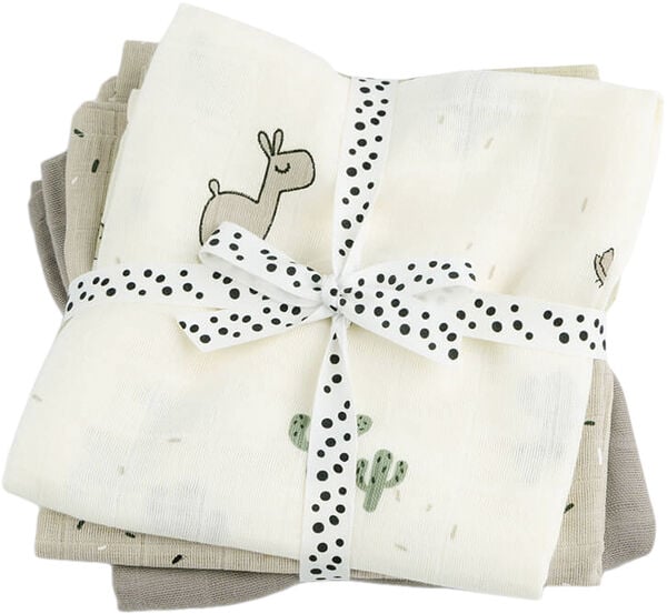 Stofble 3 stk. GOTS Lalee Sand