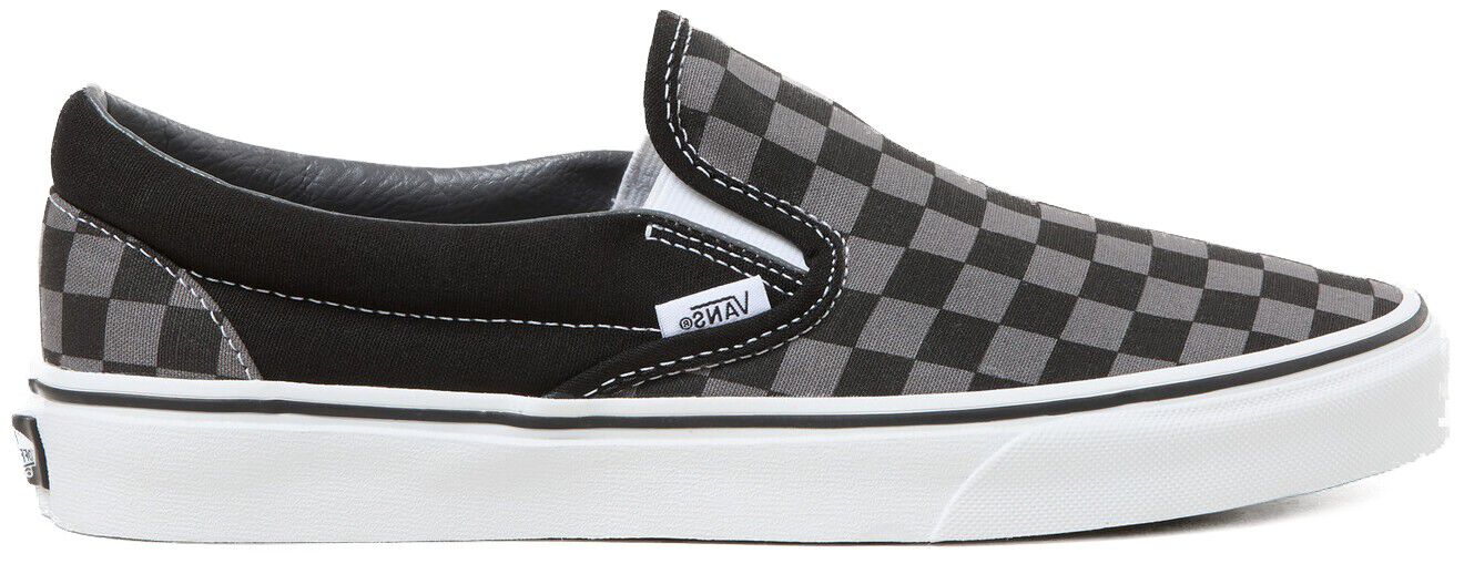 UA Classic Slip-On Black/Pewter Che