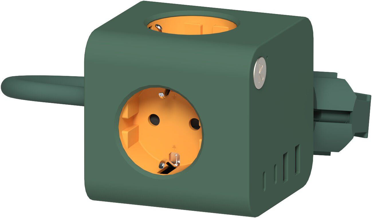 Ampie wired Kraftverk med flere stikkontakter