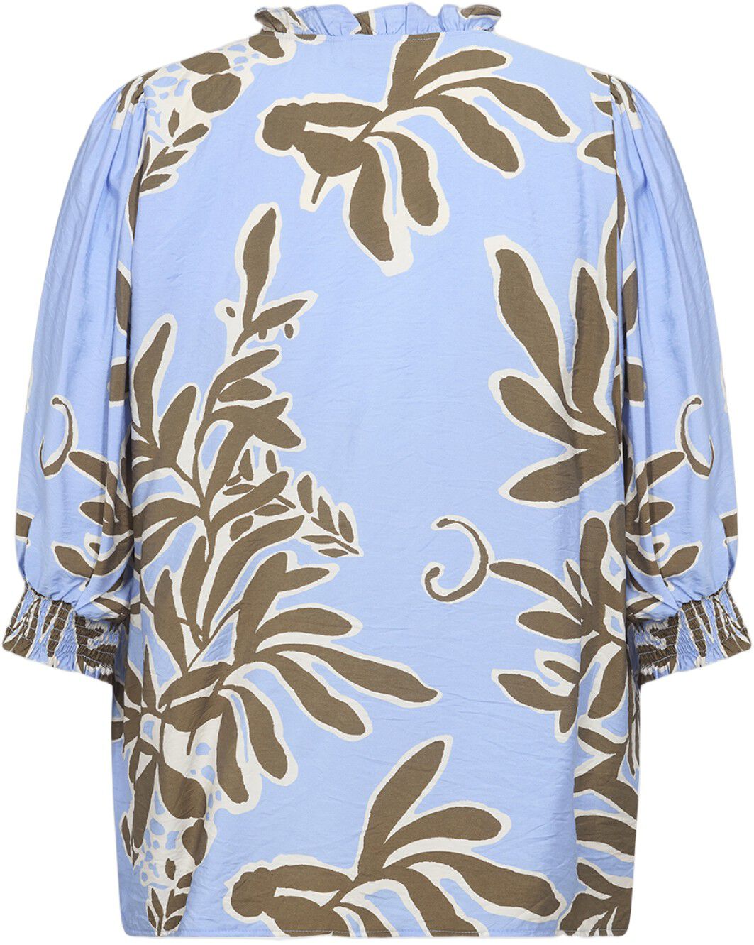 Curvy WA-LINNEA 2 Bluse Lysebl&aring;