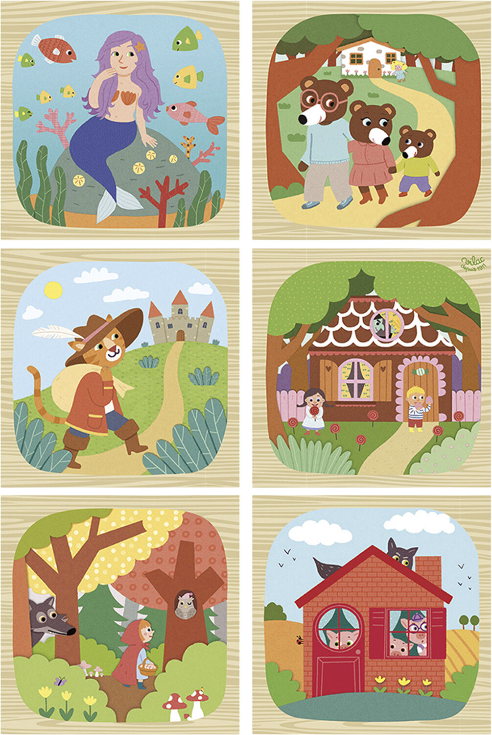 Vilac - Tr&aelig;klodser - Eventyr