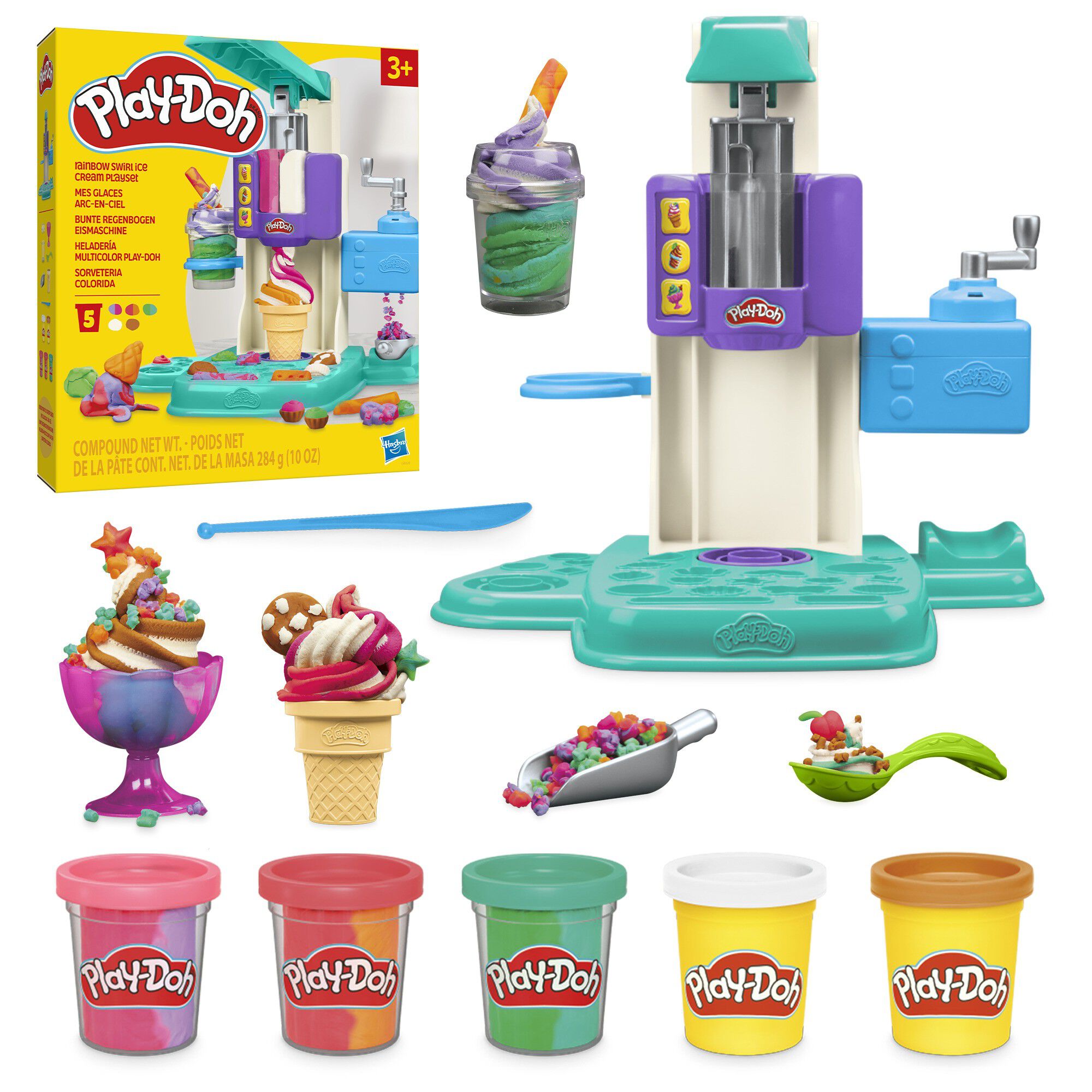 PlayDoh Rainbow Swirl Ice