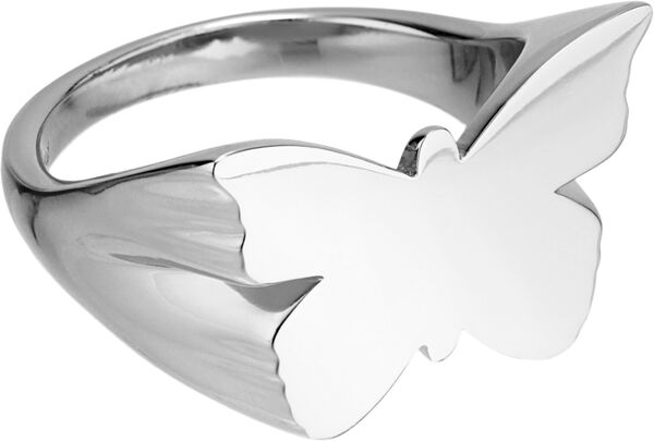 Butterfly Signet ring