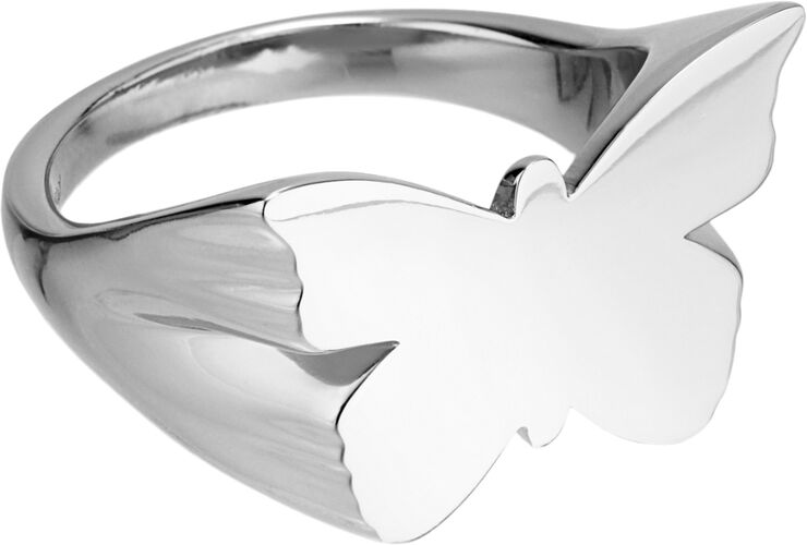 Butterfly Signet ring