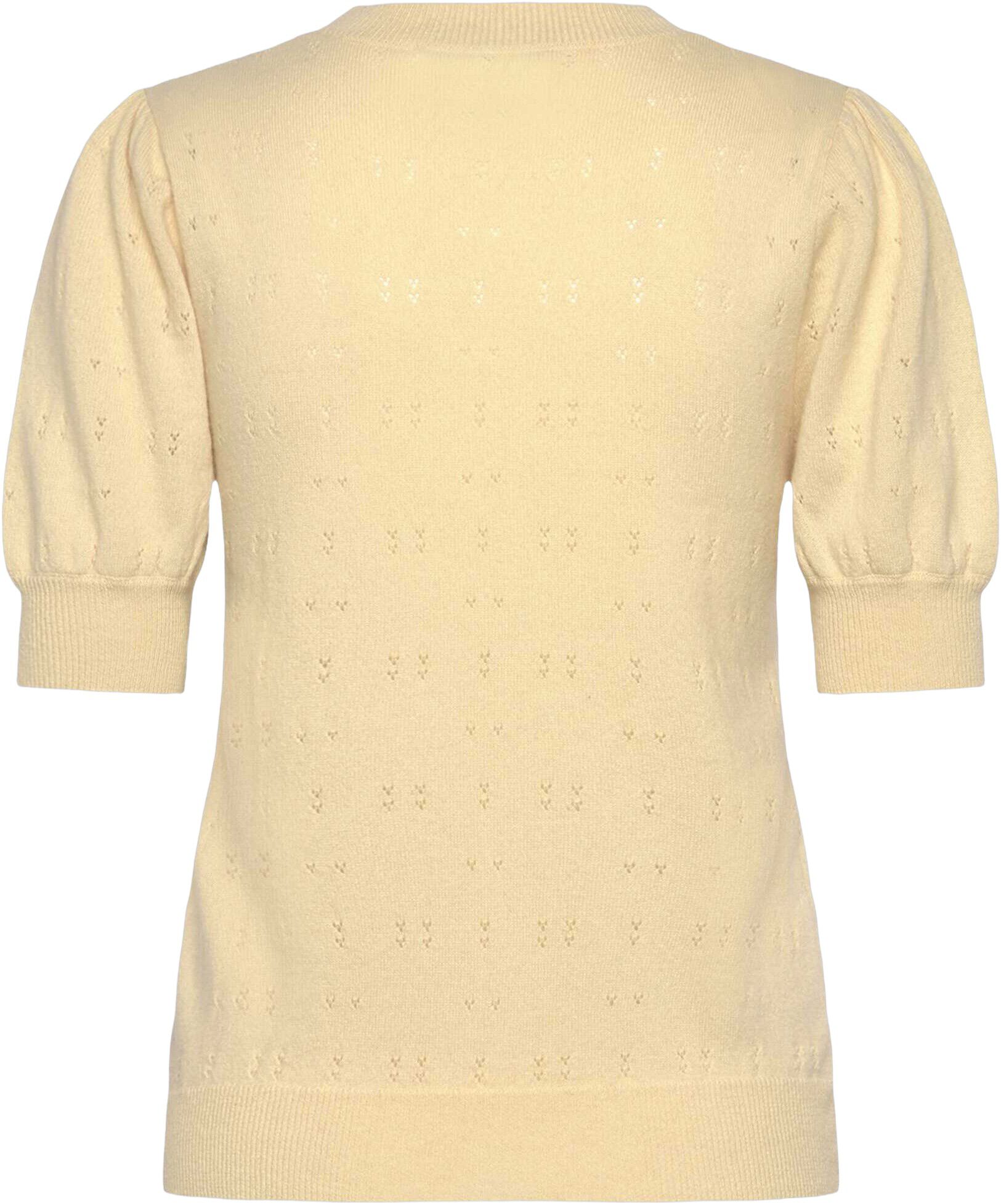 RWLaica Cashmere SS Pointelle Pullover