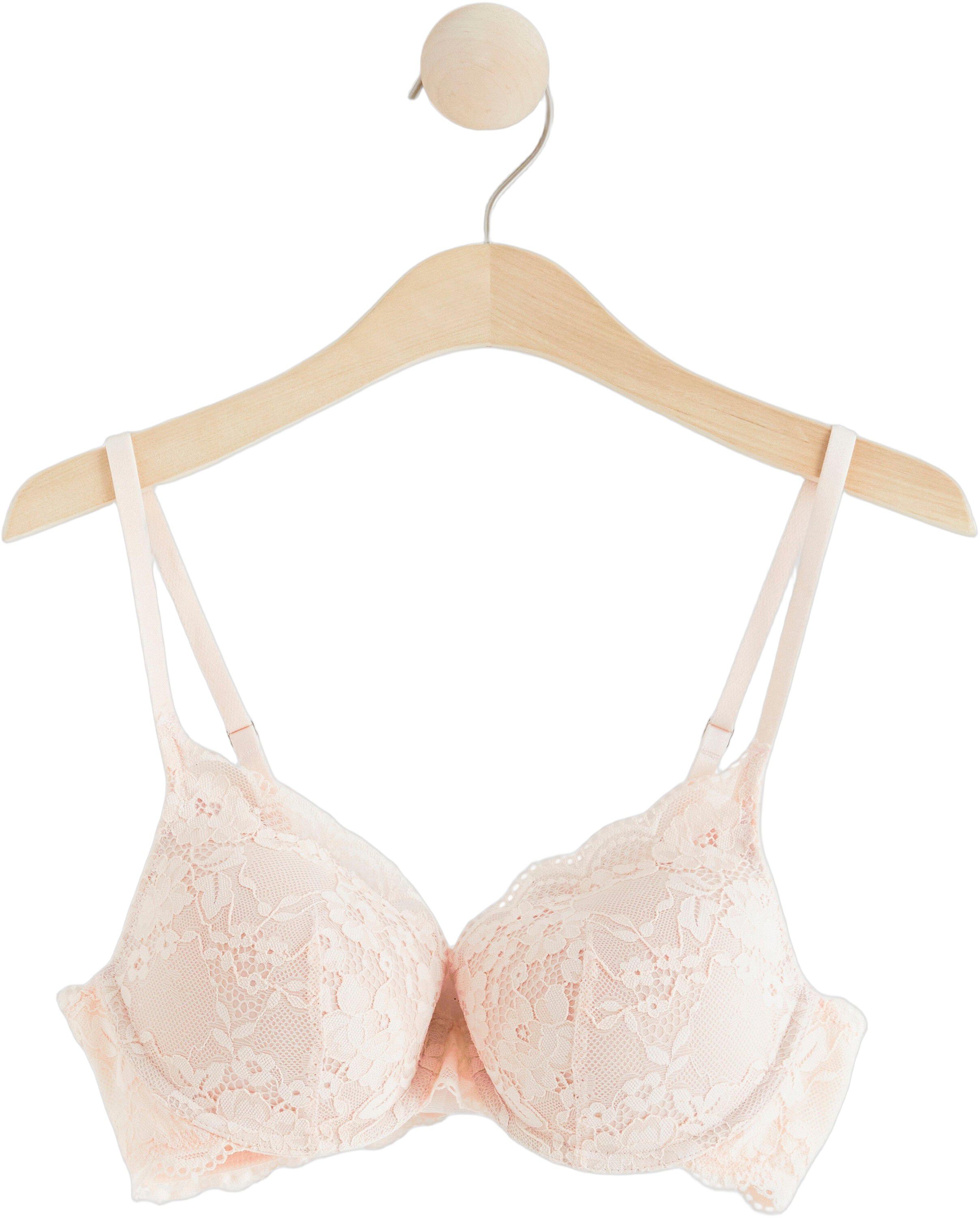 Lilja t-skjorte-BH med blonder