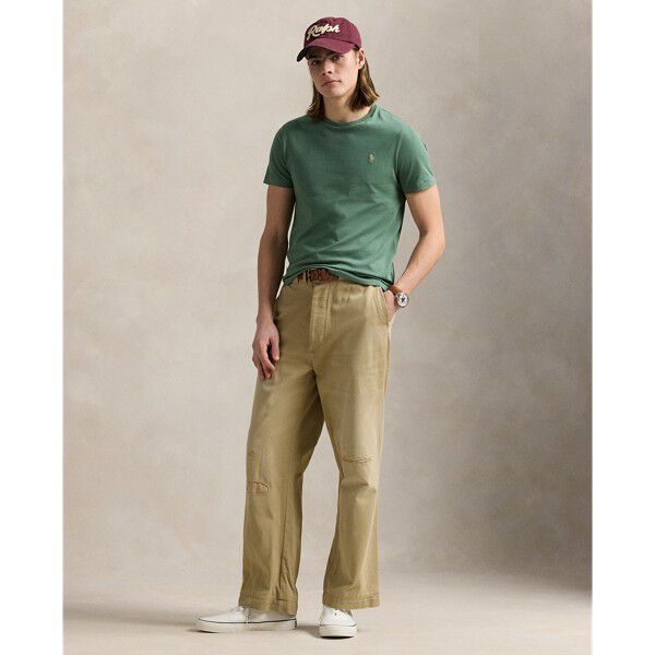 Custom Slim Fit Jersey Crewneck T-Shirt