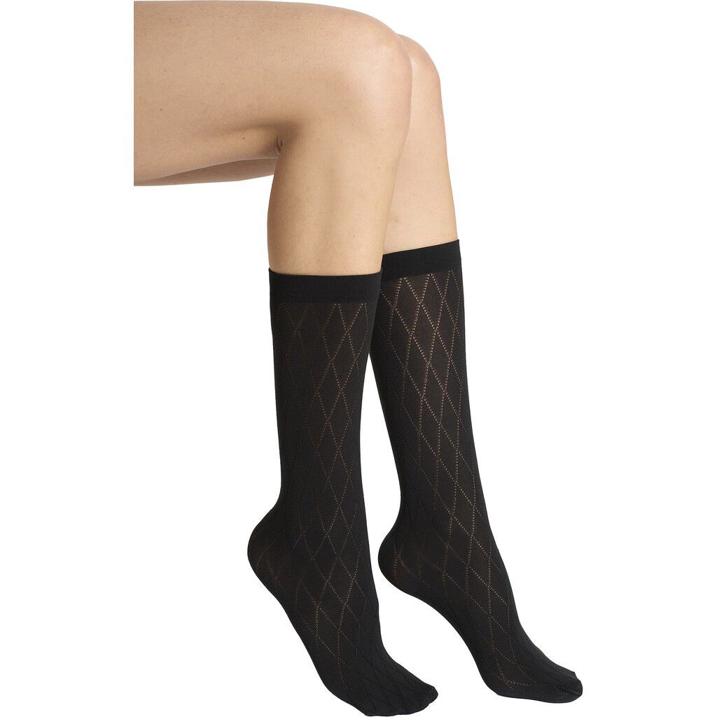 Cotton Diamond Socks