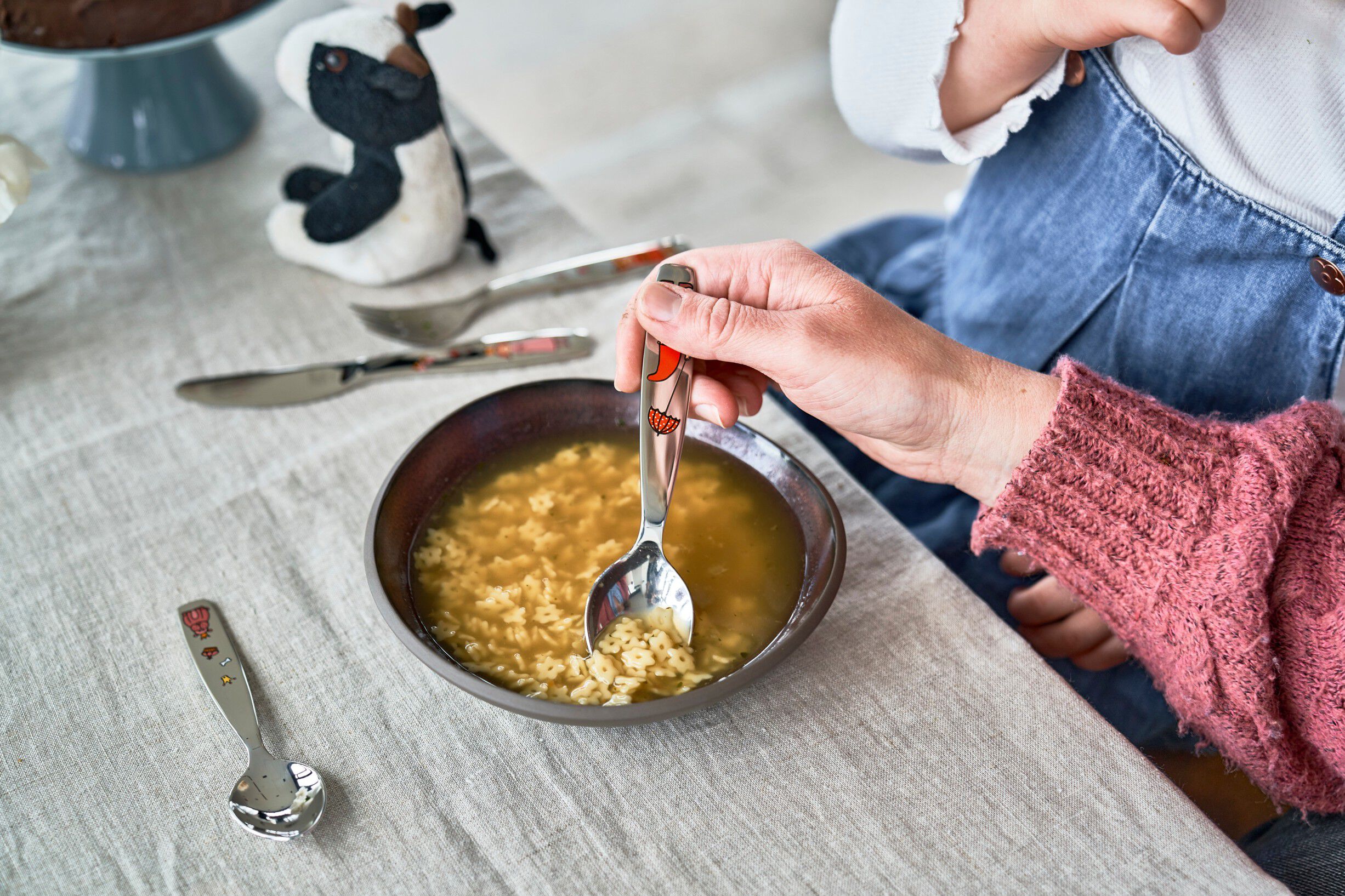 Prinsesse Emilie B&oslash;rnebestik s&aelig;t 4-dele, Poleret
