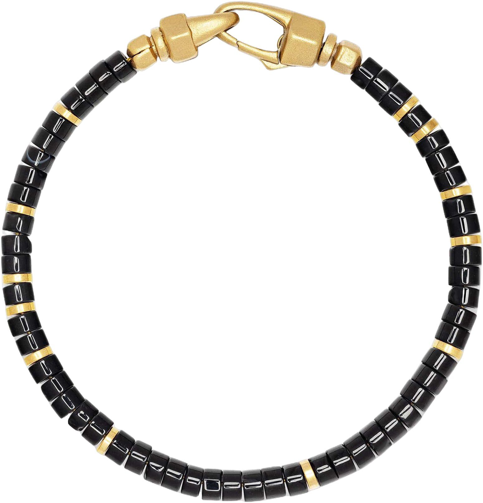 Black Onyx Heishi Bracelet