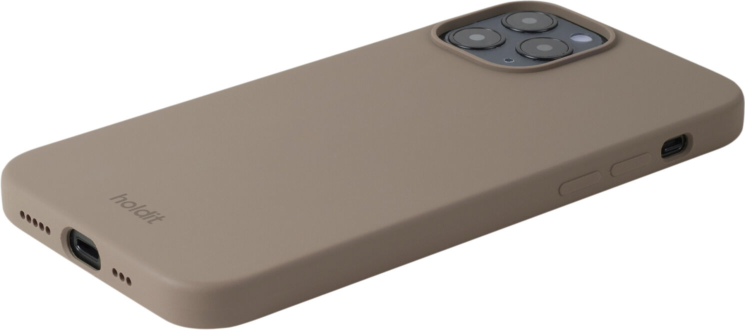 Silicone Case iPhone 12/12Pro Mocha Brown