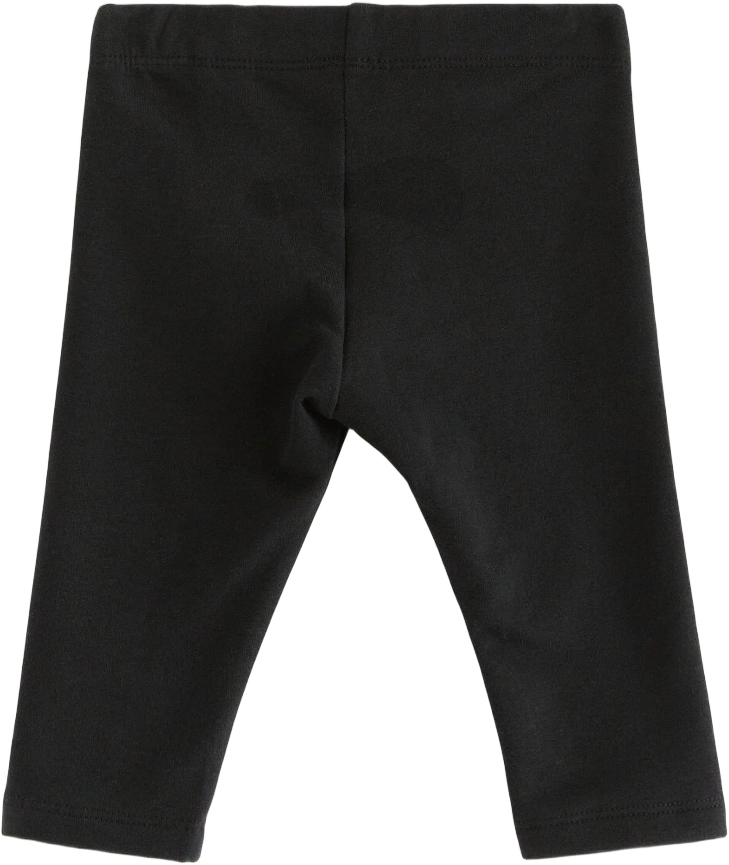 Mjuka leggings i trik&aring; med res&aring;r