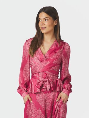 Rista Paisley Drop Blouse