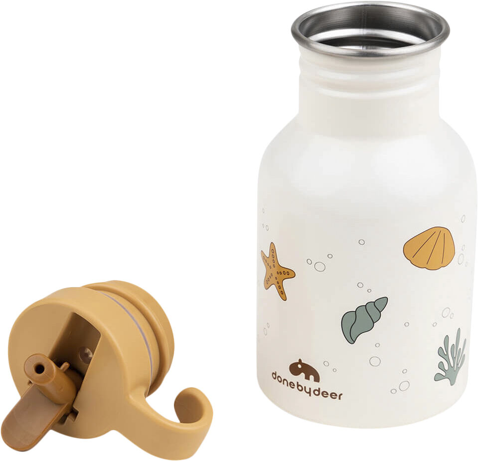 Flaske rustfrit st&aring;l Sea friends Beige