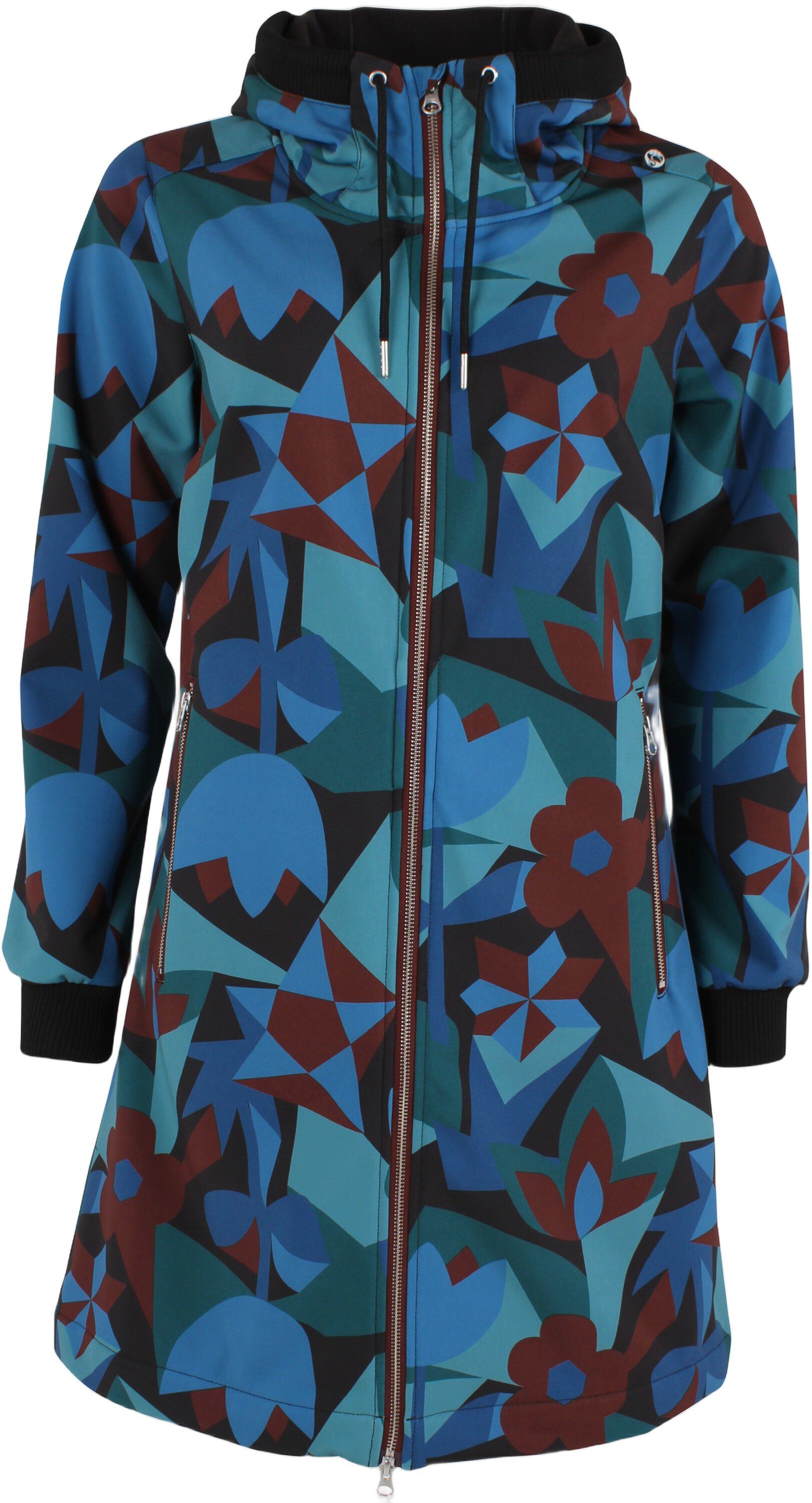 Danejane Softshell Black Merlot GEOFLEUR