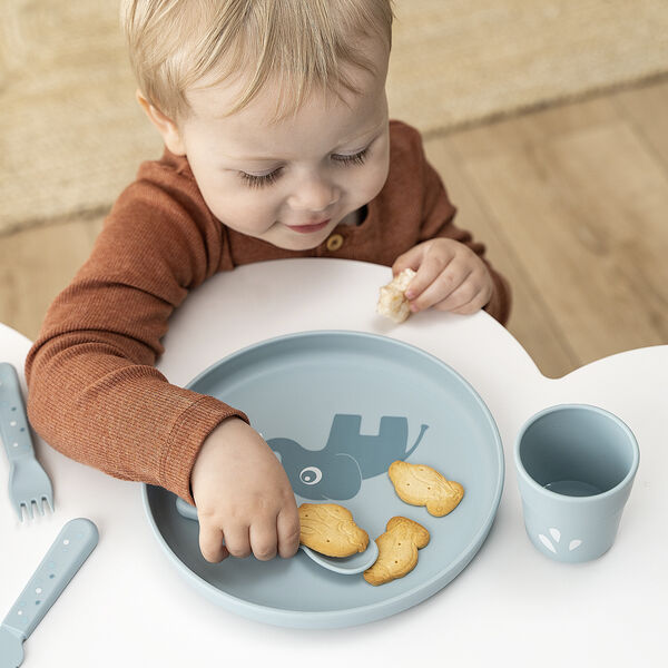 Foodie tallerken Elphee Blå