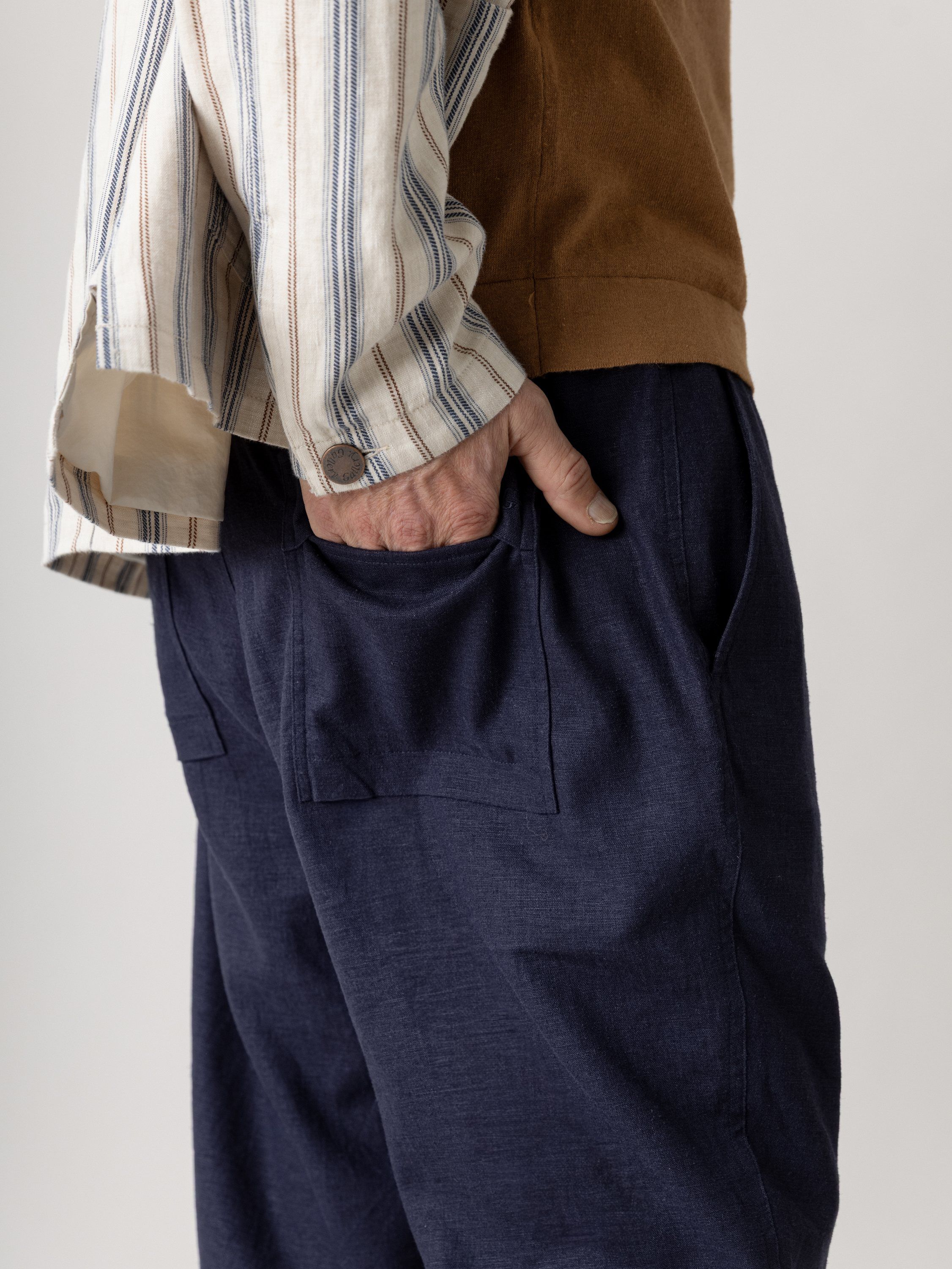 MMGMavi Linen Pant