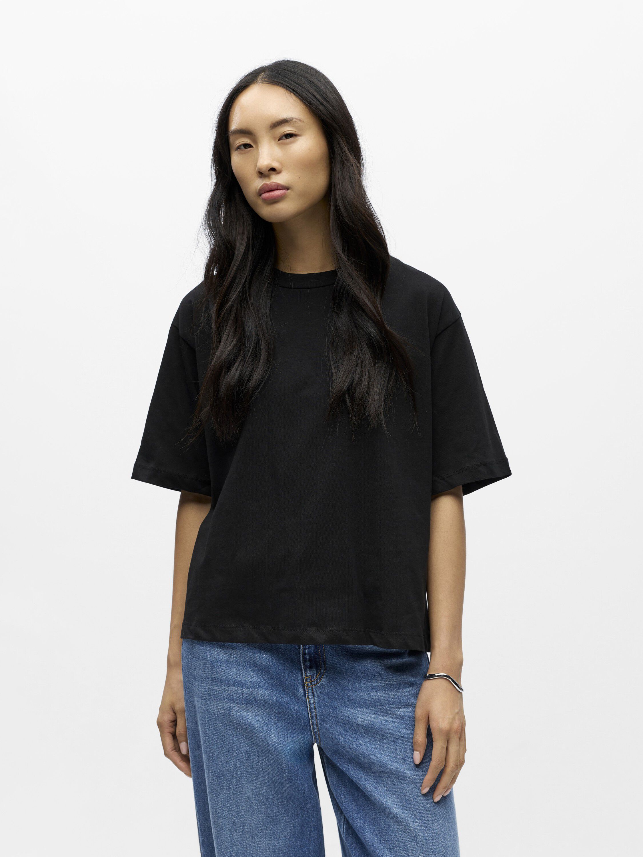 Objgima S/S Lo T-Shirt Noos