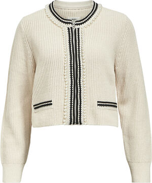 OBJPERLA LS RE KNIT CARDIGAN 136