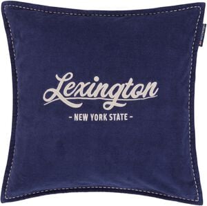 Logo Organic Cotton Velvet Pillow Cover